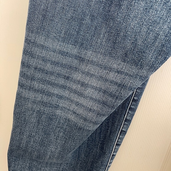 Judy Blue Wide Leg Distressed Style Jeans Size 16W High Rise Stretch Denim - Picture 4 of 16